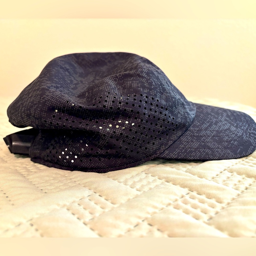 Athleta Black Perforated Cap
